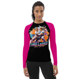 PMA Ladies Black/Pink | Women's Rash Guard