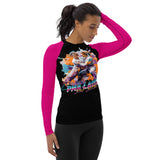 PMA Ladies Black/Pink | Women's Rash Guard