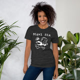 Nigel Six Running Man (White) | Unisex Tee