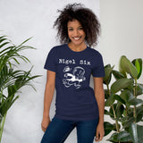 Nigel Six Running Man (White) | Unisex Tee