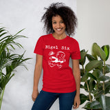 Nigel Six Running Man (White) | Unisex Tee
