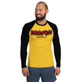 Lightning Bolt, Gold | Men's Rash Guard