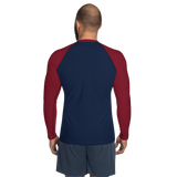 Trap Setters, Red/Navy | Men's Rash Guard