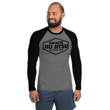 Black Hex, Dark Grey | Men's Rash Guard